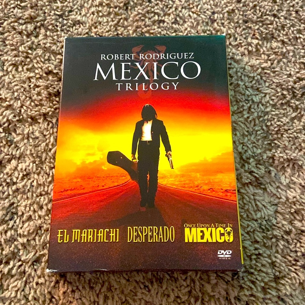 Robert Rodriguez Mexico trilogy dvd